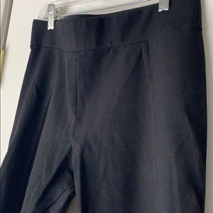 Philosophy Black Ponte knit leggings.